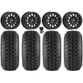 thumbnail image 1 of Valor V09 Beadlock 15" Wheels Black 33" Desert Series Tires Polaris RZR Turbo R & Pro R Ranger 1500 Xpedition, 1 of 4