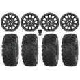 thumbnail image 1 of Valor V09 Beadlock 15" Wheels Charcoal 30" Roctane T4 Tires Polaris RZR XP 1000 / PRO XP / Ranger XP 900/1000, 1 of 4