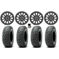 thumbnail image 1 of Valor V09 Beadlock 15" Wheels Charcoal 32" RocScraper Tires Can-Am Maverick R, 1 of 4