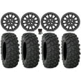 thumbnail image 1 of Valor V09 Beadlock 15" Wheels Charcoal 32" XTR370 Tires Sportsman RZR Ranger, 1 of 4