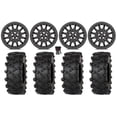 thumbnail image 1 of Valor V09 Beadlock 15" Wheels Charcoal 33" Outlaw M/T Tires Can-Am Maverick X3 / Honda Pioneer 1000 / Talon, 1 of 4