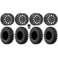 thumbnail image 1 of Valor V09 Beadlock 15" Wheels Charcoal 35" MotoRavage XL Tires Polaris RZR Turbo R & Pro R Ranger 1500 Xpedition, 1 of 4