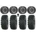 thumbnail image 1 of Valor V09 Beadlock 15" Wheels Charcoal 35" Roctane T4 Tires Polaris RZR Turbo R & Pro R Ranger 1500 Xpedition, 1 of 4