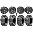 thumbnail image 1 of Valor V09 Beadlock 15" Wheels Charcoal 35" Roxxzilla Tires Polaris RZR Turbo R & Pro R Ranger 1500 Xpedition, 1 of 4