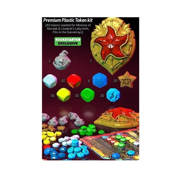 Valor & Villainy Premium Plastic Token Kit by Skybound Tabletop - SEALED