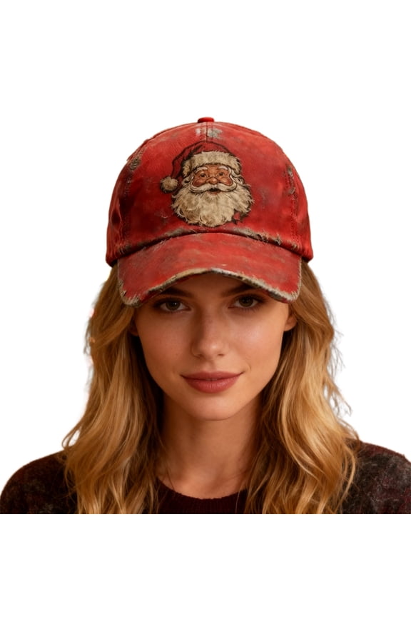Custom Digital Print Unisex Baseball Cap For Youth Adjustable Casual Outdoor Sun Hat Visor Red