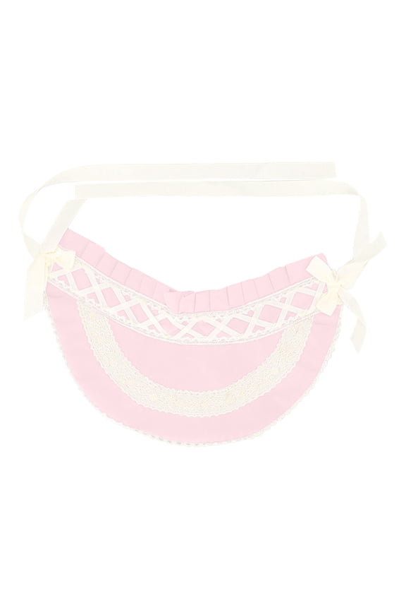Elegant Lace Sun Hat With Bow Handmade Floral Wide Brim Bonnet For Summer Beach Wedding Party Outdoor Garden Pink Pink