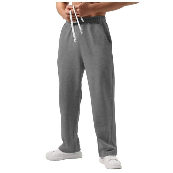 Valora Men Pants Men's Casual Pants Product Classification and Title Crafted for Everyday Comfort with Solid Color Design and Subtle Pocket Details Grey M