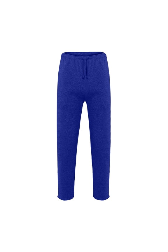 Men Pants Men's Casual Rope Waist Solid Pocket Trousers Loose Fit Sports Pants Everyday Comfort for Daily Wear Blue 5XL