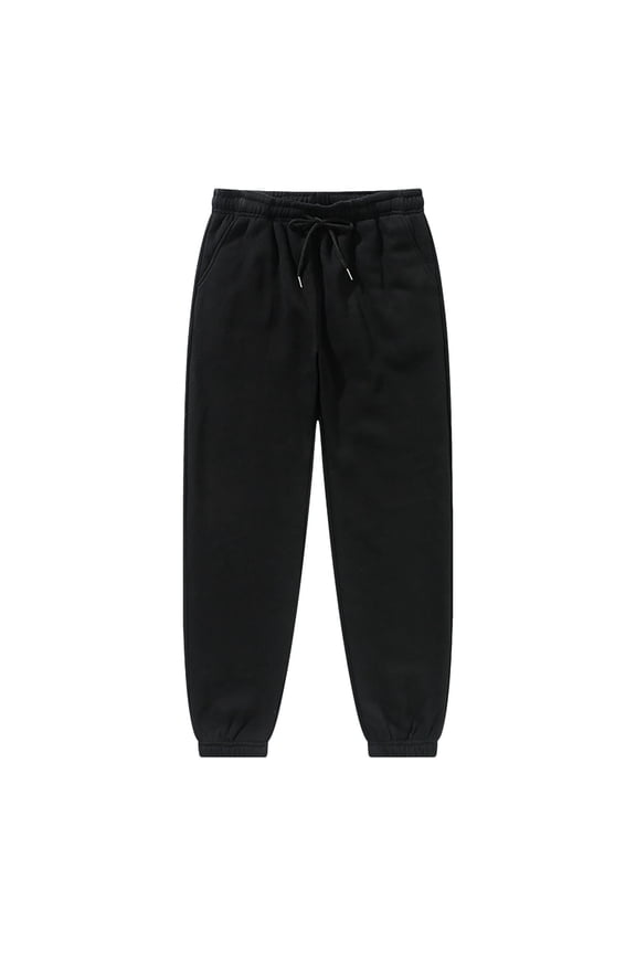 Men's Casual Pants Jogger for Everyday Comfort and Performance with Tapered Fit and Elastic Black 3XL