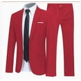 thumbnail image 1 of Valora Product Category Men's Suits Product Title Male Slim Fit Business Wedding Party Two Piece Set for Modern 5XL, 1 of 2