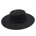 thumbnail image 1 of Valora Sun Hats Outdoor Leisure Large Brim Design Stylish Sun Hat Every Season Black Black, 1 of 2