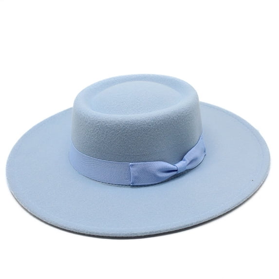 Valora Sun Hats Outdoor Leisure Large Brim Design Stylish Sun Hat Every Season Blue Blue