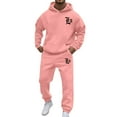 thumbnail image 1 of Valora Versatile Men's Suit for Casual Everyday Wear with Relaxed Fit and Functional Pocket Design for Autumn and Winter Styling Hot Pink XL, 1 of 5