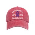 thumbnail image 1 of Valora Washable Outdoor Baseball Cap Soft Everyday Wear Unstructured Sun Hat For Activities Unisex Breathable Casual Red Red, 1 of 3