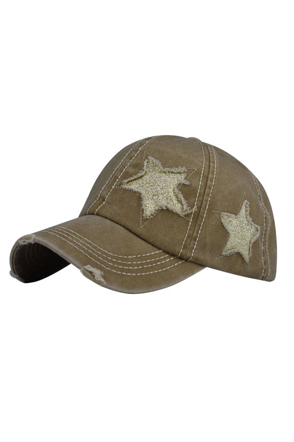 Womens Ponytail Hat Baseball Cap High Messy Bun Ponycap Quick Drying Mesh Visor Brown