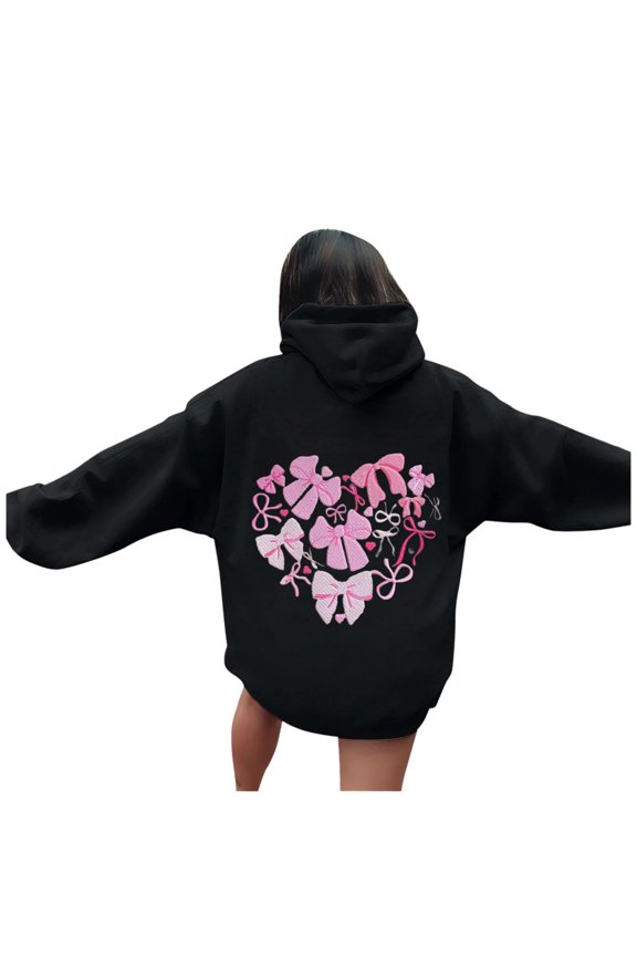 Womens Sweatshirt Hoodie Long Sweatshirt Jacket Tunic Length Hoodie Tight Hoodie Women Lightweight Womens Sweatshirt Zip up Tunic Sweatshirts Women Full Zip Hoodie Light Weight Black 2XL