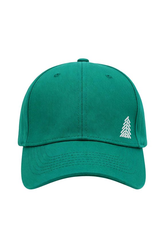 Youth Adult Side Embroidered Baseball Cap Classic Visor Hat Outdoor Sports Unisex Adjustable Design Suitable Green