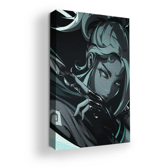 Valorant Canvas Wall Art by Mavis Print- 16x20 inches Video Game Wall Decor | HD Printed & Wooden framed wall art | Modern Wall Decor for Gift | Made in USA