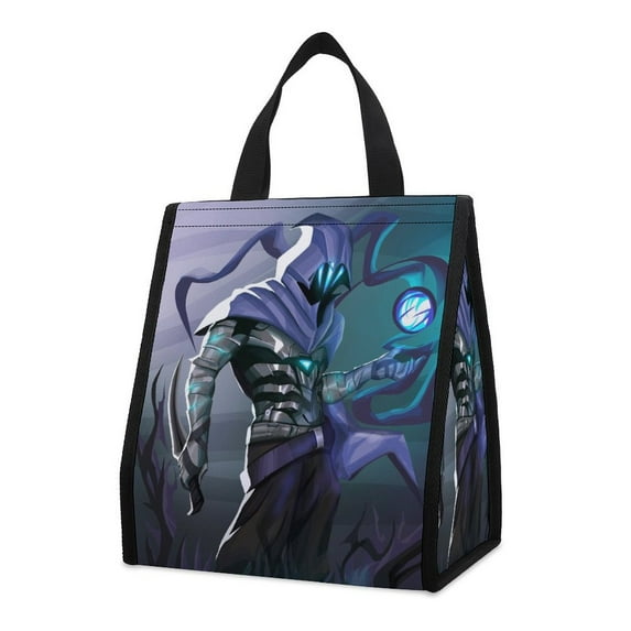 Valorant Omen Lunch Bag Insulated Lunch Box Bag Reusable Portable Tote Bag for School Work Travel