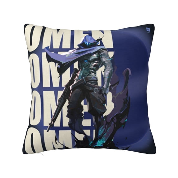 Valoranta Omen Square Pillow Case Pillow Holder Soft Decorative Pillow Sham Cushion Cases Pillowcase 26"X26"