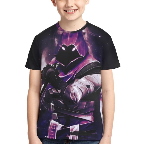 Valoranta Omen Youth T-Shirts Graphic Shirts Blouse For Teen Boys Girls Casual Short Sleeve Tee Tops Small