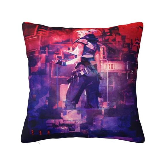 Valoranta Square Pillow Case Pillow Holder Soft Decorative Pillow Sham Cushion Cases Pillowcase 18"X18"