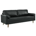 thumbnail image 1 of Valour 81" Leather Sofa-EEI-4634-BLK, 1 of 7