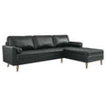 thumbnail image 1 of Valour 98" Leather Sectional Sofa, 1 of 7