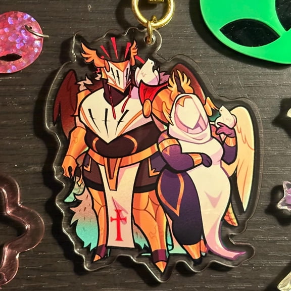 Valour/virgo Acrylic Keychain/charm