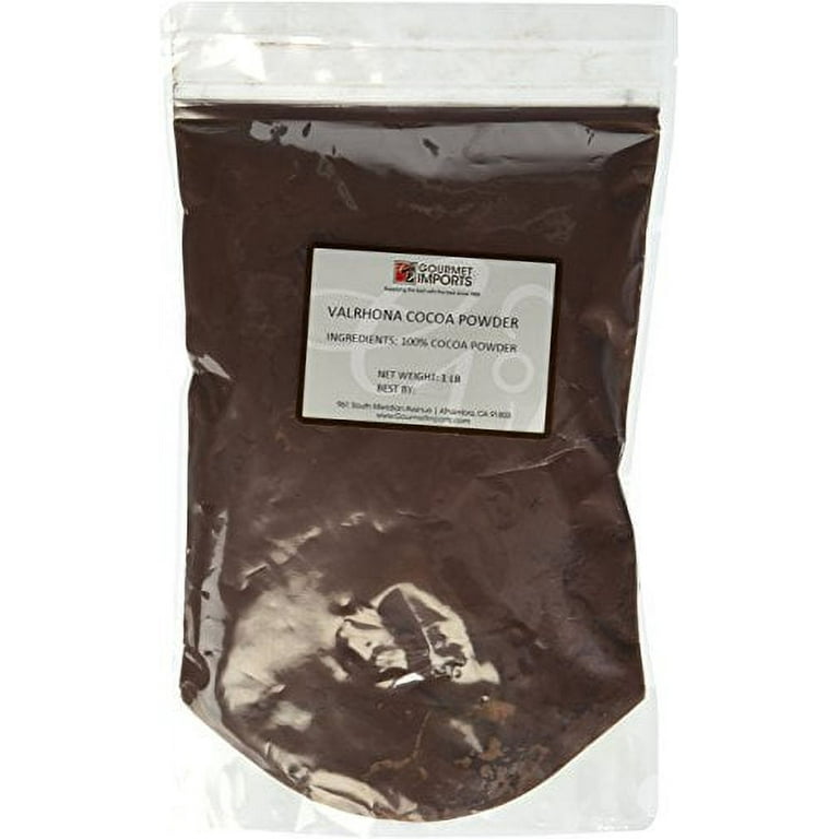 Valrhona Chocolate Cocoa Powder 100% cacao 1 lb - Walmart.com
