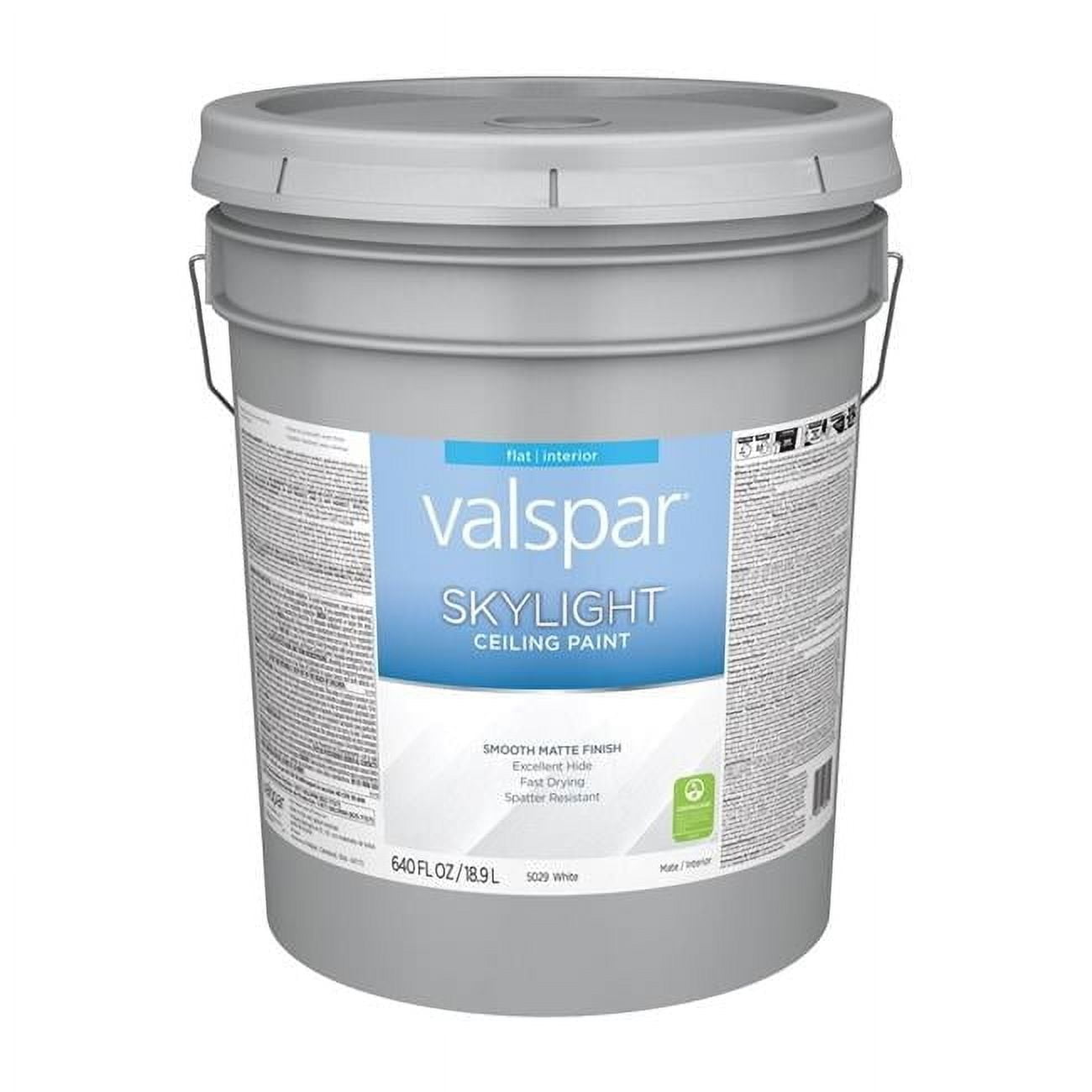 Valspar Ceiling Flat White Latex Tintable Paint (Actual Net Contents: 640-fl oz) Valspar Ceiling Flat White Latex Tintable Paint (Actual Net Contents: 640-fl oz)