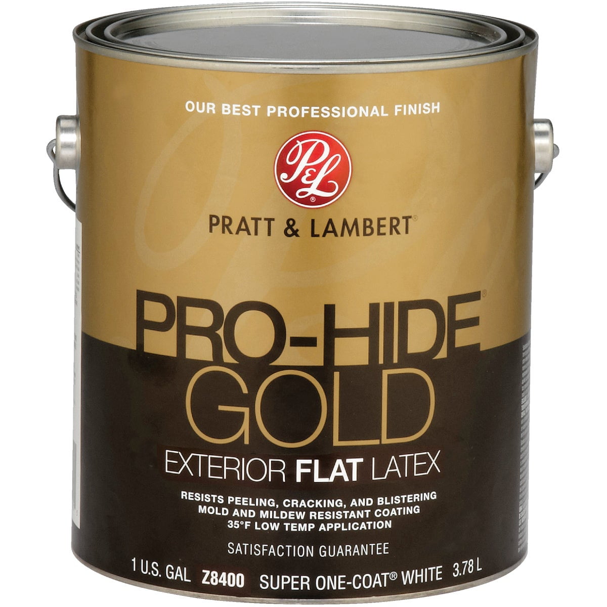 Valspar 028.0065000.007 1 gal Acrylic Latex House & Trim Paint, White - Pack of 4