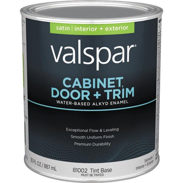 Valspar 028.0081002.005 1 qt. Door & Trim Satin Enamel Tint