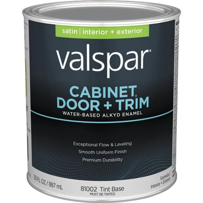Valspar Cabinet Door trim Multicolor Satin Enamel Household Paint 1 qt
