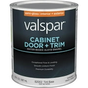 Valspar 028.0082002.005 1 qt. Cabinet Door & Trim Semi Gloss Enamel - Tint Base