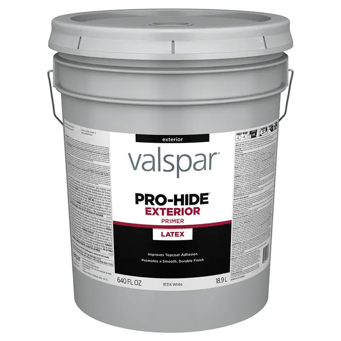 Valspar 028.0091314.008 5 gal Pro-Hide White Exterior Primer