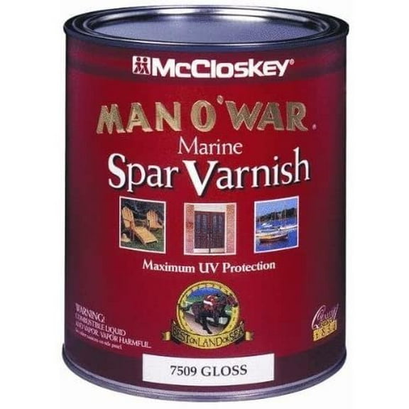 Valspar 080.0007507.005 McCloskey Man O'War Spar Marine Varnish by Valspar