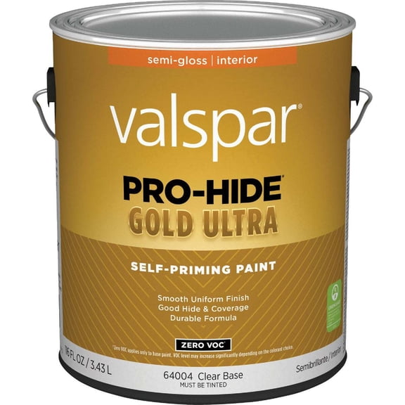 Sherwin-Williams Pro-Hide Gold Ultra Interior Paint - Gloss Finish - 1 Gal, Clear