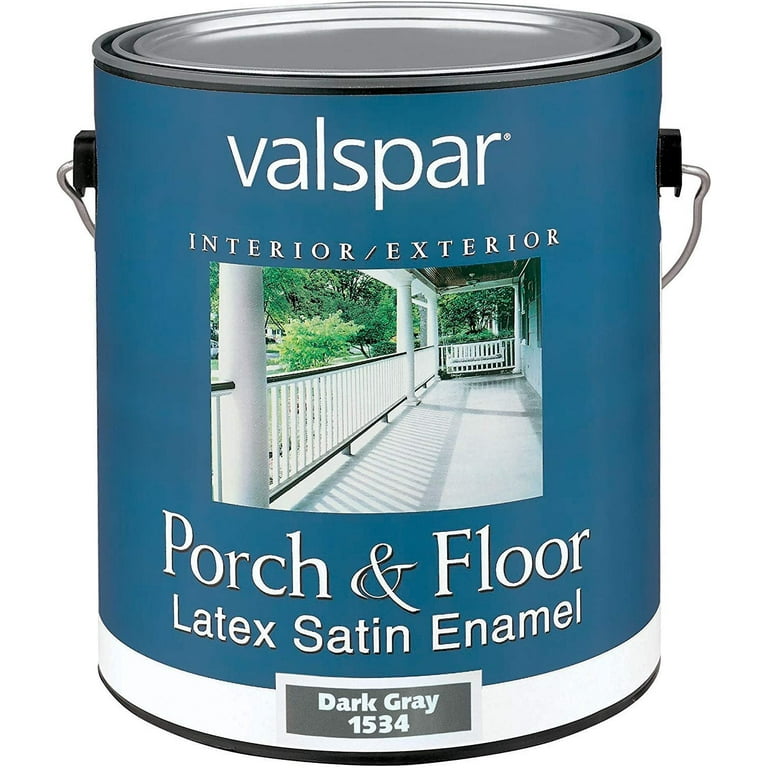 Valspar Interior/Exterior Latex Porch Floor Enamel, 1-Gallon