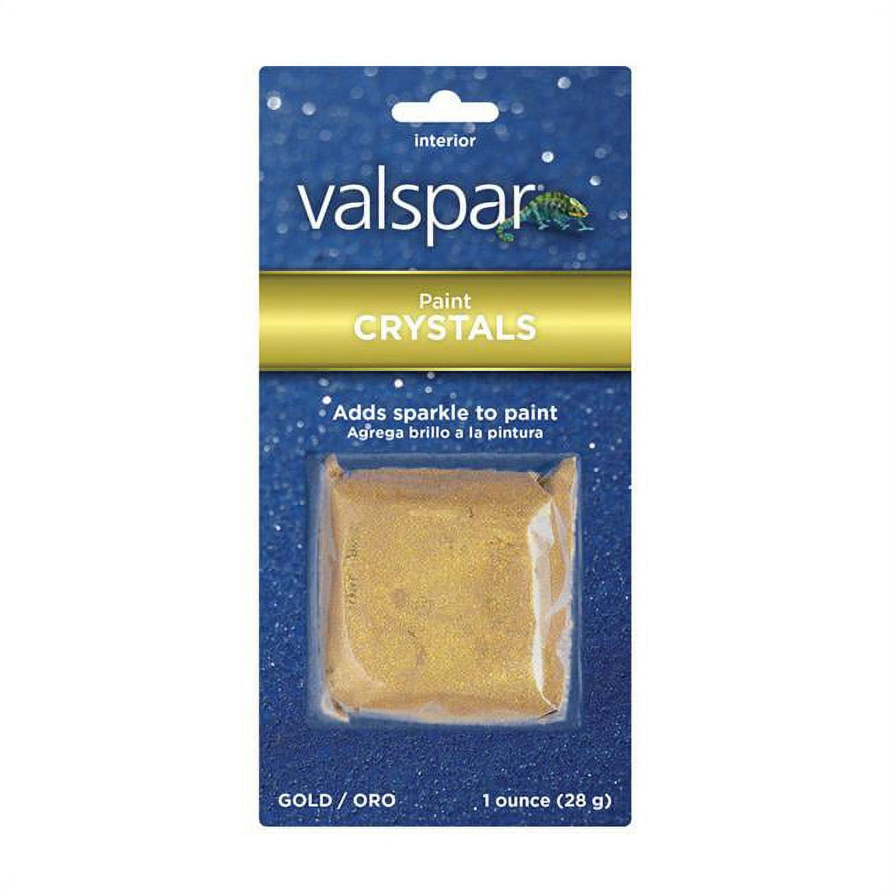 Valspar 1896950 1 oz Gold Paint Crystals, Pack of 6