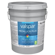 Valspar 21003 Tint Base Medallion Plus Interior Paint & Primer, Flat, 5 Gallon