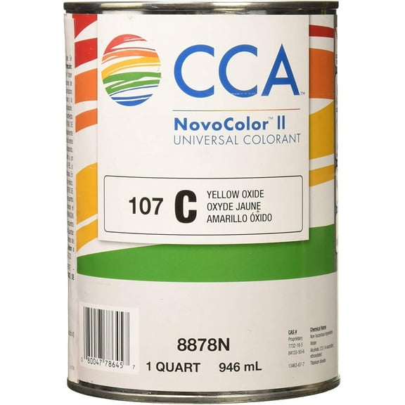 Valspar 211422 Novo Ii Universal Colorant, 1 Qt, C Quart, Yellow Oxide