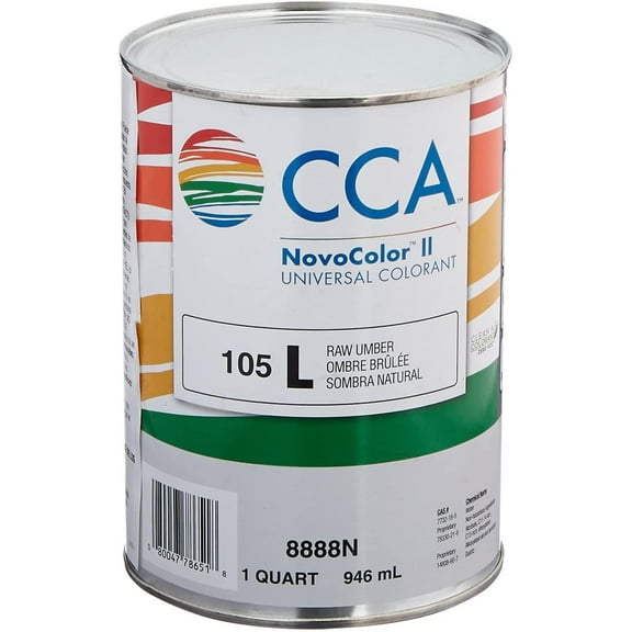 Valspar 211428 Novo Ii Universal Colorant, 1 Qt, L-Raw Umber