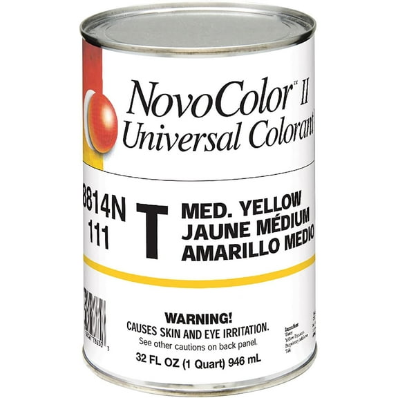 Valspar 211431 Novo Ii Universal Colorant, 1 Qt, T-Medium, Yellow