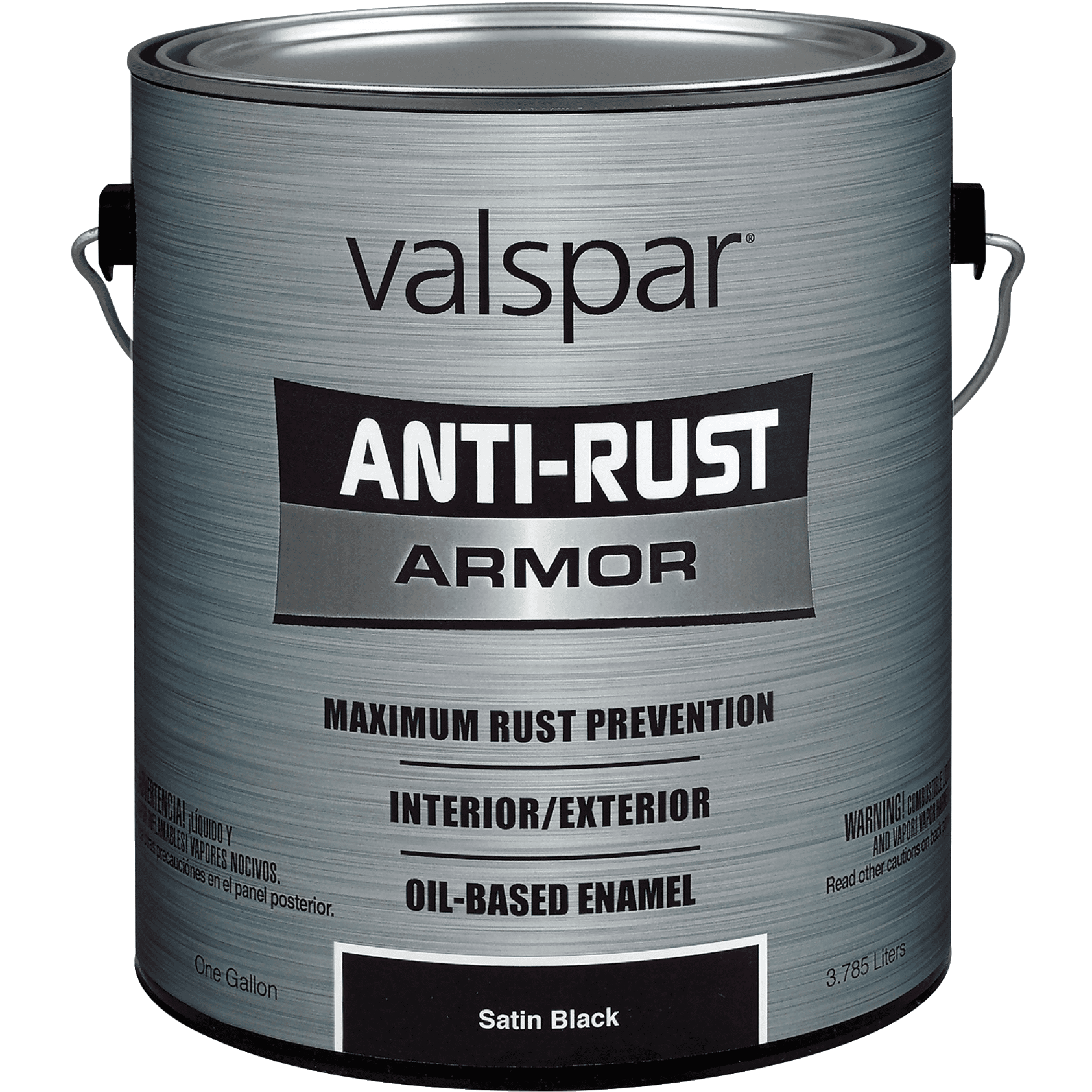 Valspar 21800 Series 21825 AntiRust Armor Oil Gloss Enamel, Satin