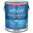 thumbnail image 1 of Valspar 22002 Ultra White Base Medallion Plus Interior Paint & Primer, Eggshell, 1 Gallon, 1 of 1
