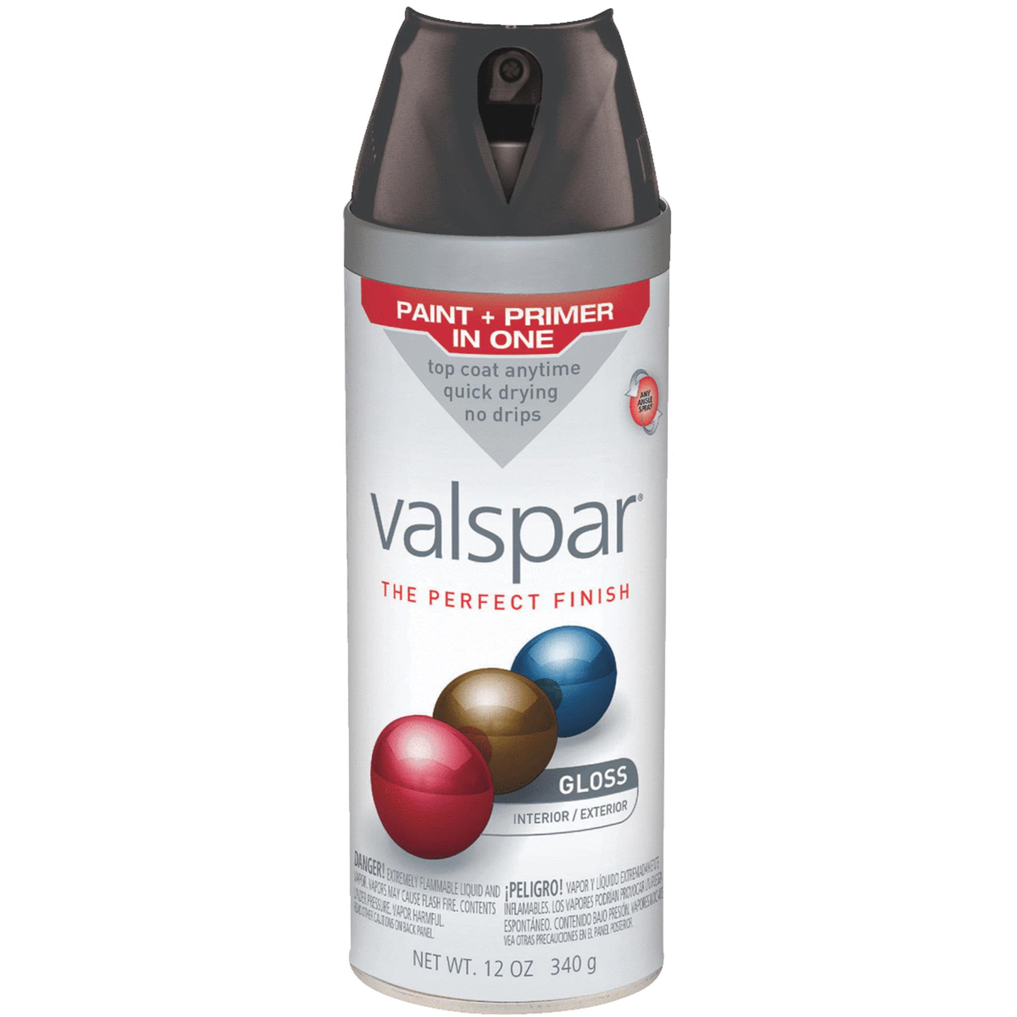 Valspar 6-Pack Gloss Gold Metallic Spray Paint (NET WT. 11-oz) at