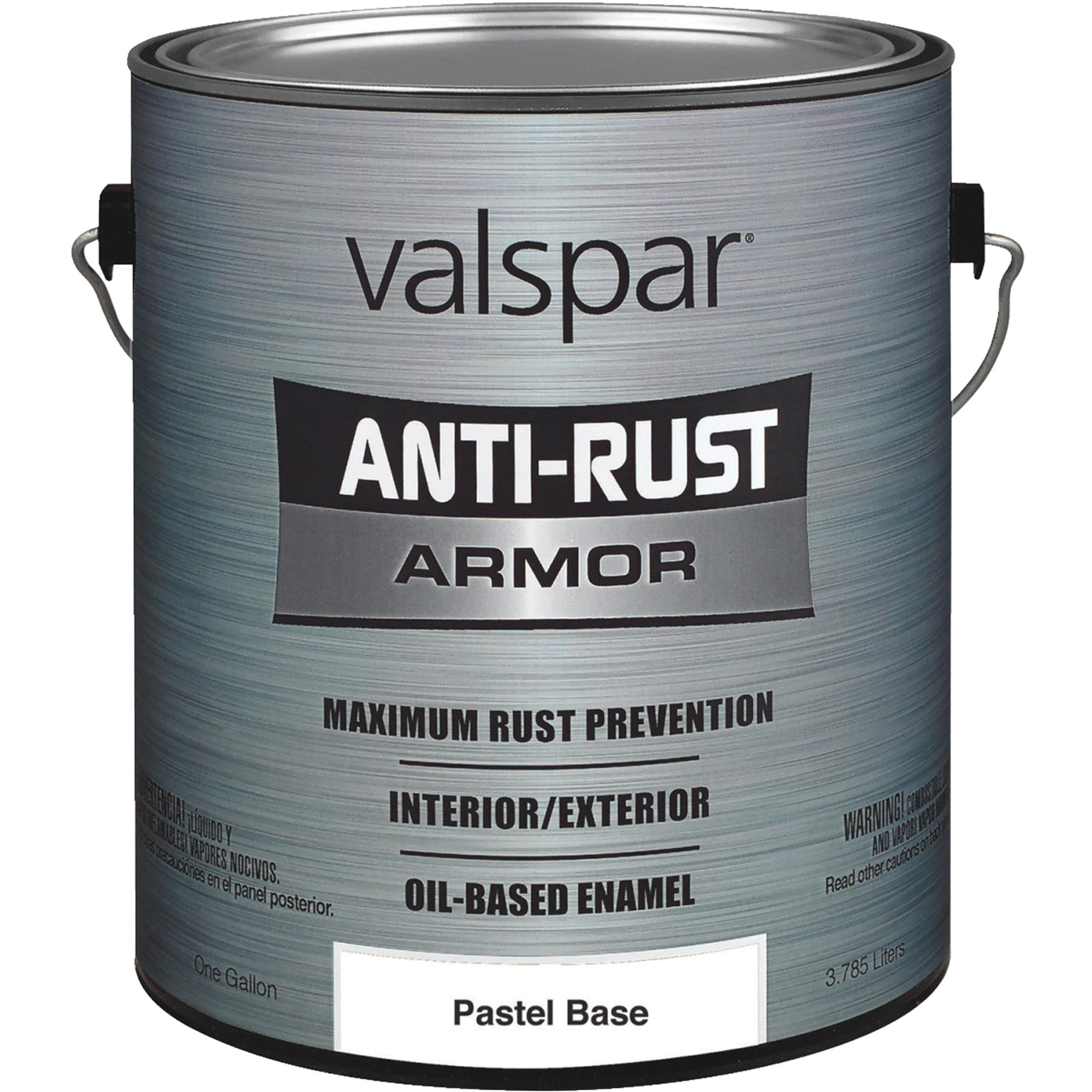 Valspar Gloss Anti-Rust Armor White Enamel Interior/Exterior Paint (Actual Net Contents: 128-fl oz) Valspar Gloss Anti-Rust Armor White Enamel Interior/Exterior Paint (Actual Net Contents: 128-fl oz)