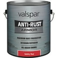 thumbnail image 1 of Valspar Anti-Rust Armor Enamel - Durable, High Gloss, Rust Control - 1 Gal, Red, Spray, 1 of 2